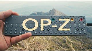 Mountain top OP-Z in Eryri National Park - dawless synth jam