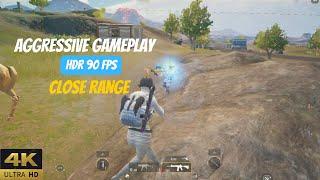 HDR 90Fps + Aggresive Gameplay  Emulator Lobby  Gameloop   4k Ultra HD