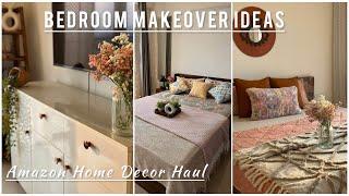 Bedroom Makeover Ideas  Amazon Home Decor Haul  Amore Ortho Plus Latex Matress Unboxing & Review