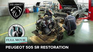 Peugeot 505 SR The Incredible Restoration Journey from Paris to Girona. FULL MOVIE