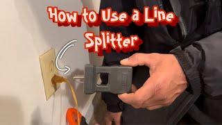 Journey to the Temple How to use a Line Splitter