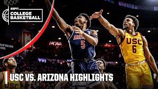 USC Trojans vs. Arizona Wildcats  Full Game Highlights  ESPN College Basketball