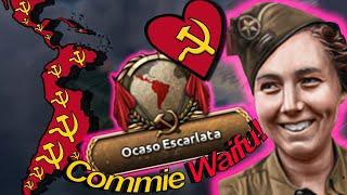 Argentinian Commie Waifu Destroys Capitalism in Hearts of Iron 4 Trial of Allegiance DLC