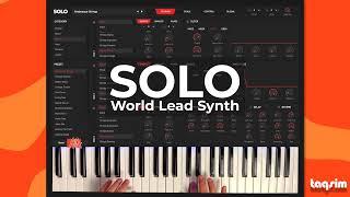 SOLO World Lead Synth Virtual Instrument Plugin AU  VST  AAX Version 2.0