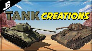 Real TANKS Recreated in Crossout T-34 STRV 130B AML-90 & Daimler Mk.2 - Crossouts Best Creations