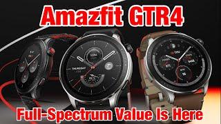 Amazfit GTR4 Full Review - Incredible Value and Feature Rich for an Affordable Price