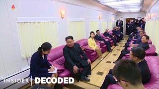 Inside Kim Jong Uns Bulletproof Train Loaded With Weapons And Lady Conductors  Decoded