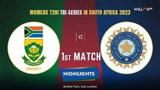 Highlights 1st Match South Africa Women vs India Women