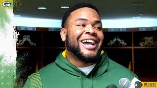 Zach Tom on being drafted by the Packers Happy to get back to playing football