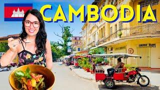 First Day in CAMBODIA  PHNOM PENH is AMAZING Khmer Food S21 + Raffles Le Royal