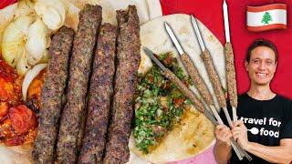 Lebanese Street Food  Kofta Kebab Recipe  Street Food At Home Ep. 4
