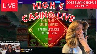 HIGH 5 CASINO LIVECAN I GET THE TRIPLE POPPER?#live #livestream #onlinecasino