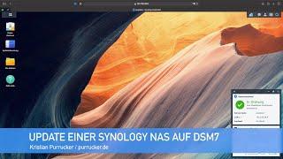 Update einer Synology NAS auf DSM7