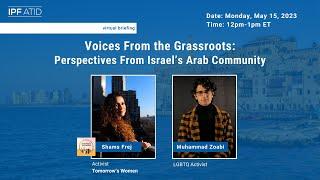Voices from the Grassroots Perspectives from Arab-Israeli Society