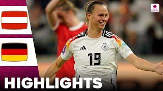 Germany vs Austria  What a Comeback  Highlights  Womens Euro Qualifiers 05-04-2024