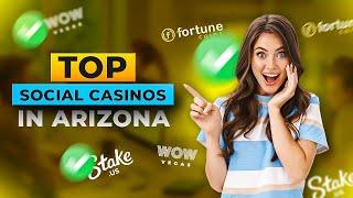 Best Social Casino Sites in Arizona with Real Money Games