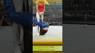 Lita and Trish Stratus WWE versus WCW Stacy Keibler and Torrie Wilson bra and panties tag