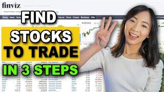 How to Find Stocks to Trade for FREE Day Trading for Beginners 2024