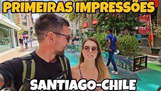 Conhecendo a capital do Chile  T2 Ep154 #santiago