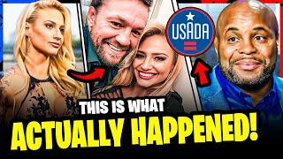 Ebanie Bridges REVEALS True Relationship w Conor McGregor USADA Exemption? Teddy Atlas GOES OFF