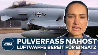 LIBANON Alarm bei Bundeswehr Luftwaffe und Marine planen Evakuierung von Deutschen aus Nahost