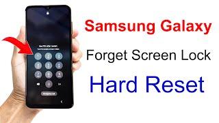 M33A33A22A13A52A53A23M23..Samsung  Hard Reset Forgot Password PIN Pattern Screen Unlock