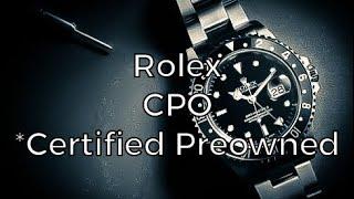 ROLEX CERTIFIED PREOWNED I have thoughts.