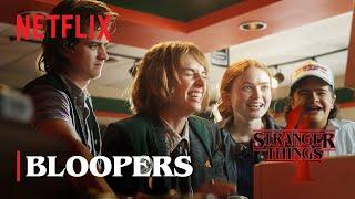 Stranger Things Season 4 Bloopers  Netflix