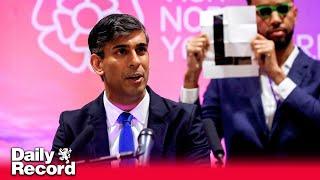 Rishi Sunak thanks his agent and concedes the election