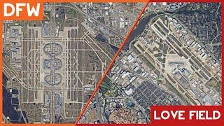 DFW vs Love Field Dallas and Fort Worths Airports Compared