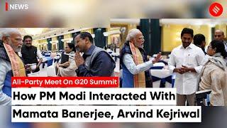 This Is How PM Narendra Modi Interacted With State Leaders All-Party Meet On G20 Summit