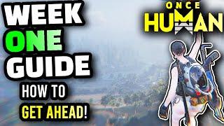 Once Human - Guide To Your FIRST WEEK On a Server Phase 1  Week 1 What to Do on a FRESH Server