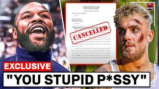 Chaos Erupts As Floyd Mayweather ATTACKED Jake Paul For CANCELLING Mike Tyson Fight