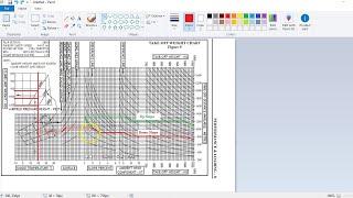 How To Use Take Off Weight Chart  For CASA Flight Training Pilot Exams & Learn To Fly