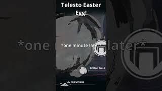 Telesto Easter Egg? #destiny2