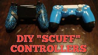 DIY Scuff like PS4 controllers. eXtremeRate controller \\The Controller People controller\\