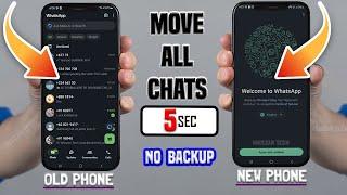 How To Transfer WhatsApp Messages from Old Android to New Android Phone without Google Drive Backup.