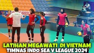 MEGAWATI HANGESTRI & TIMNAS VOLI PUTRI INDONESIA SEA V LEAGUE 2024 DI VIETNAM