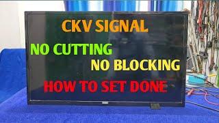 CKV SIGNAL NO CUTTING NO BLOCKING PHILIPS 32PHT5505 LED TV HOW TO FIX  PHILIPS TV PANEL REPAIR 