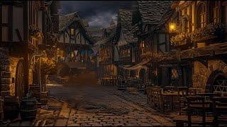 Magical Celtic Village Music  Cozy Market and Pub Tunes for Relaxation and Sleep