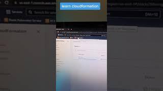 AWS - Learning Cloudformation #shorts