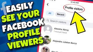 NEW UPDATE How To See Who Viewed Your Facebook Profile - Proof