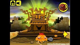 Monkey GO Happy Stage 74  Walkthrough -  a PencilKids Game