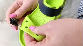 How to insert Crocs Jibbitz Accessories TOPSHOES.LV