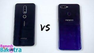 Nokia 6.1 Plus vs Oppo F9 Pro SpeedTest and Camera Comparison