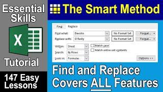 6-8 Excel Find and Replace - Expert Guide Covering All Features