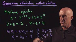 Gaussian Elimination without Pivoting  Lecture 24  Numerical Methods for Engineers