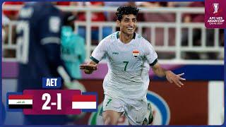 #AFCU23  3rd Place Playoff - Iraq 2 - 1 Indonesia