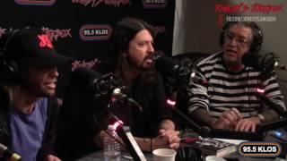 Foo Fighters In-studio on Jonesys Jukebox