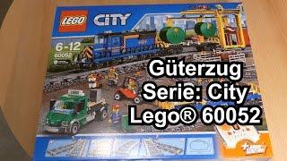 LEGO Cargo Train Review Set 60052 in 4K